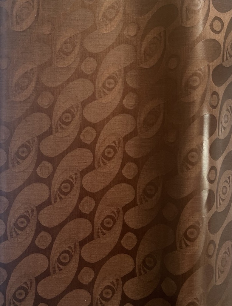 Bazin uni Color 840-brun foncé | HF