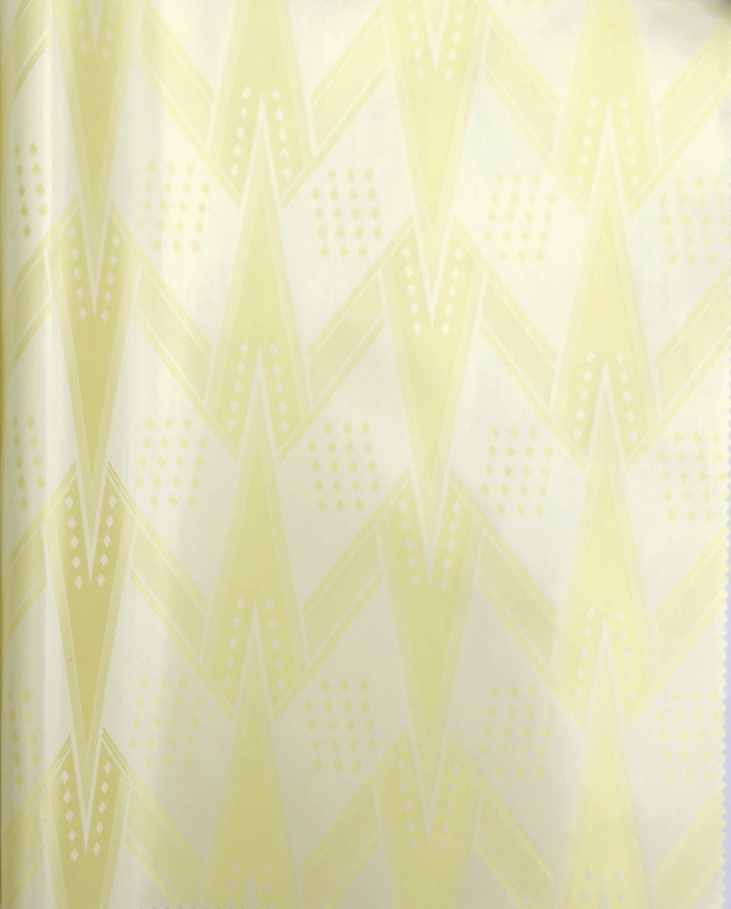 Bazin Buntgewebt hellgelb | 3 m