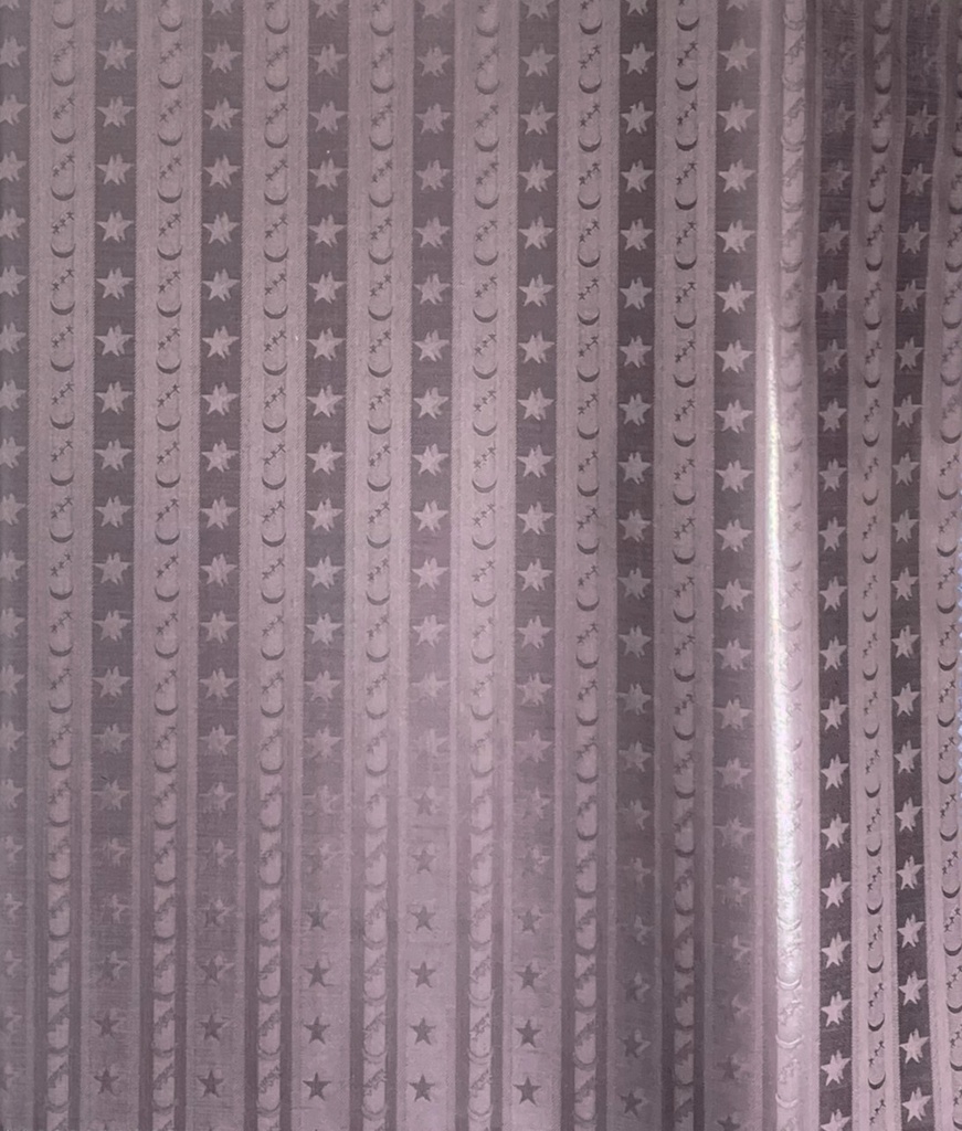 Bazin uni Color 414-grauviolett | D - 3 m