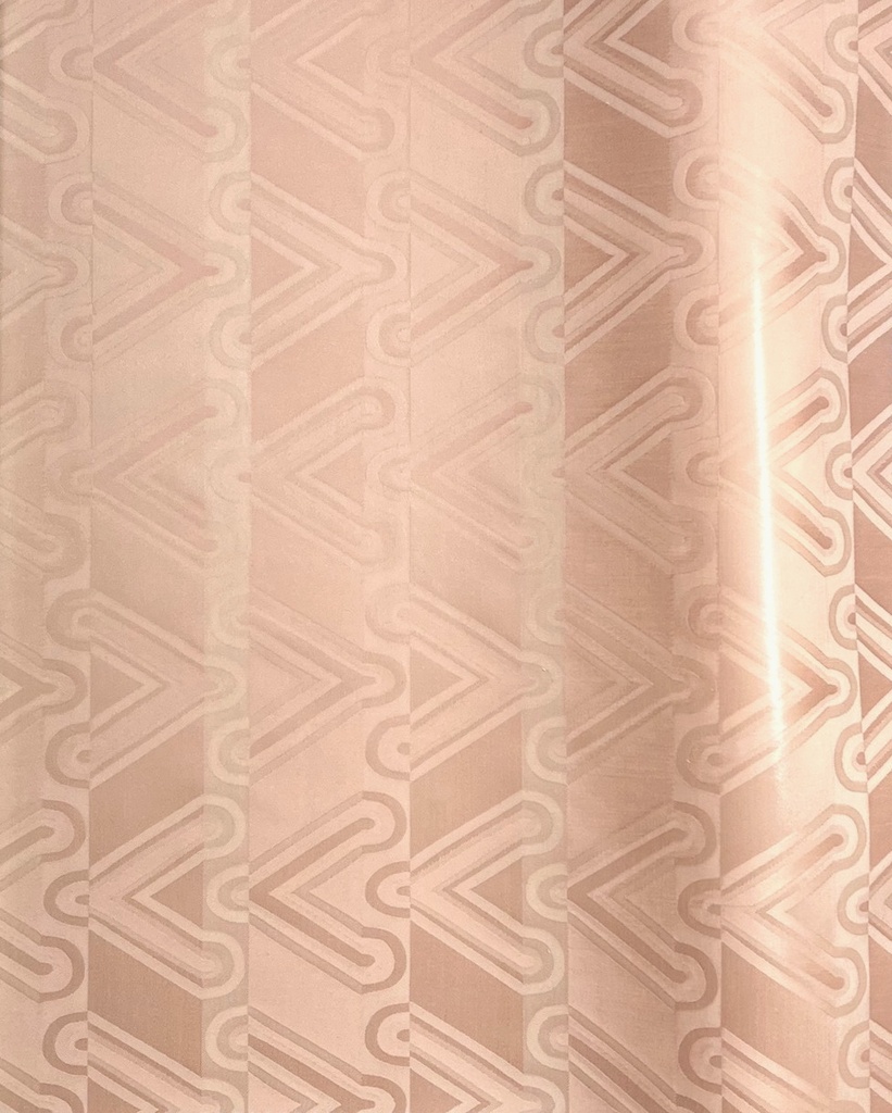 Bazin Lotus 834-pastell-lachs | 4 m
