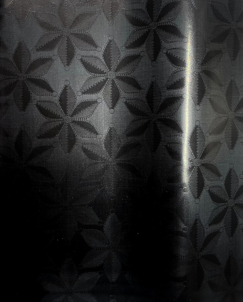 Bazin uni Color 994-schwarz | 4 m