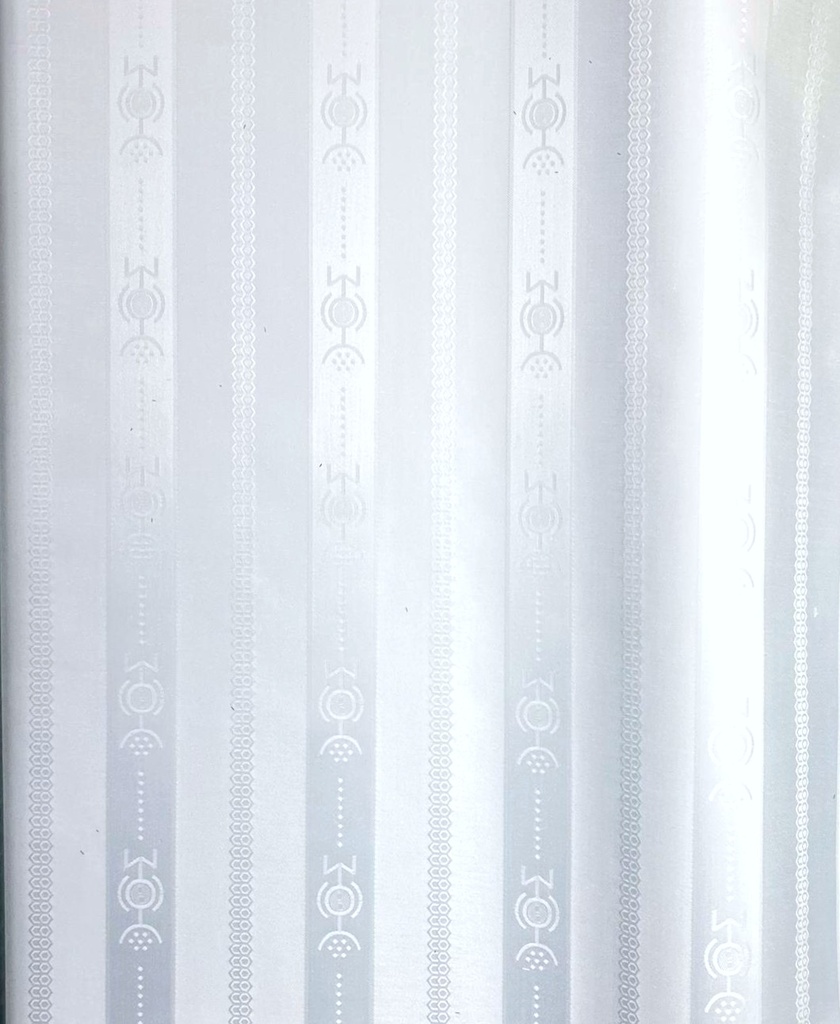 Bazin uni Color 0211-white | 4,3 m