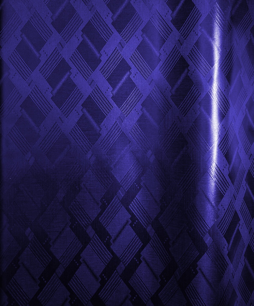 Bazin uni Color 527-indigo | 4,3 m