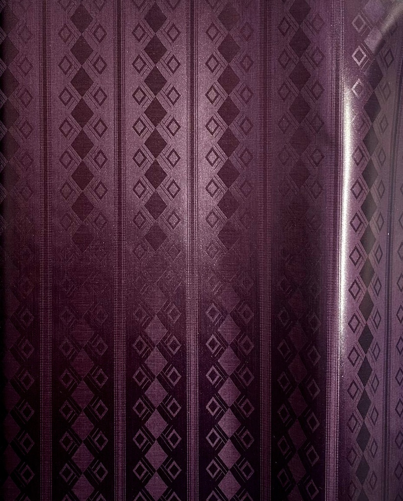 Bazin uni Color 328-aubergine | 4,5 m
