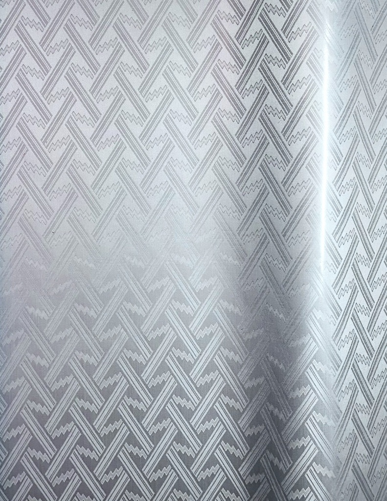 Bazin uni Color 901-silber | 4,6 m