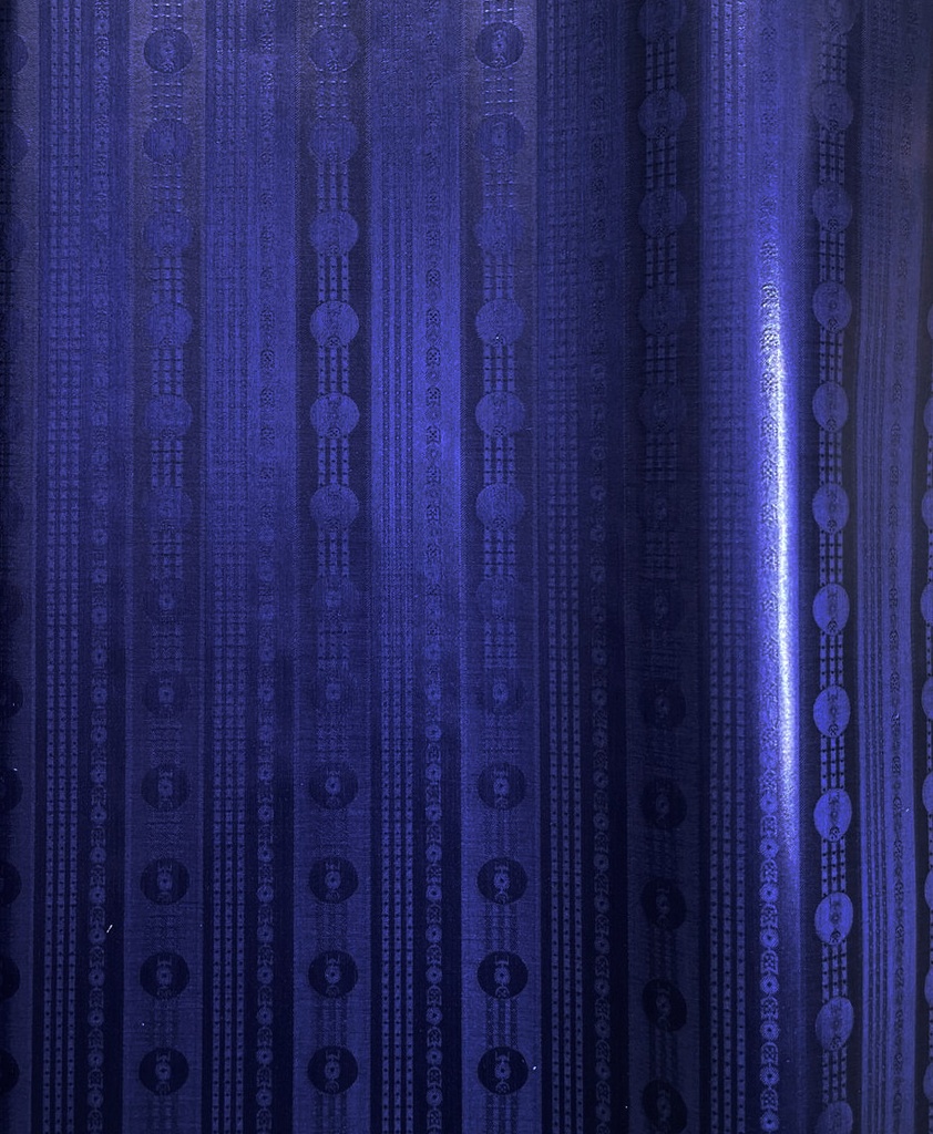 Bazin uni Color 527-indigo | 5 m