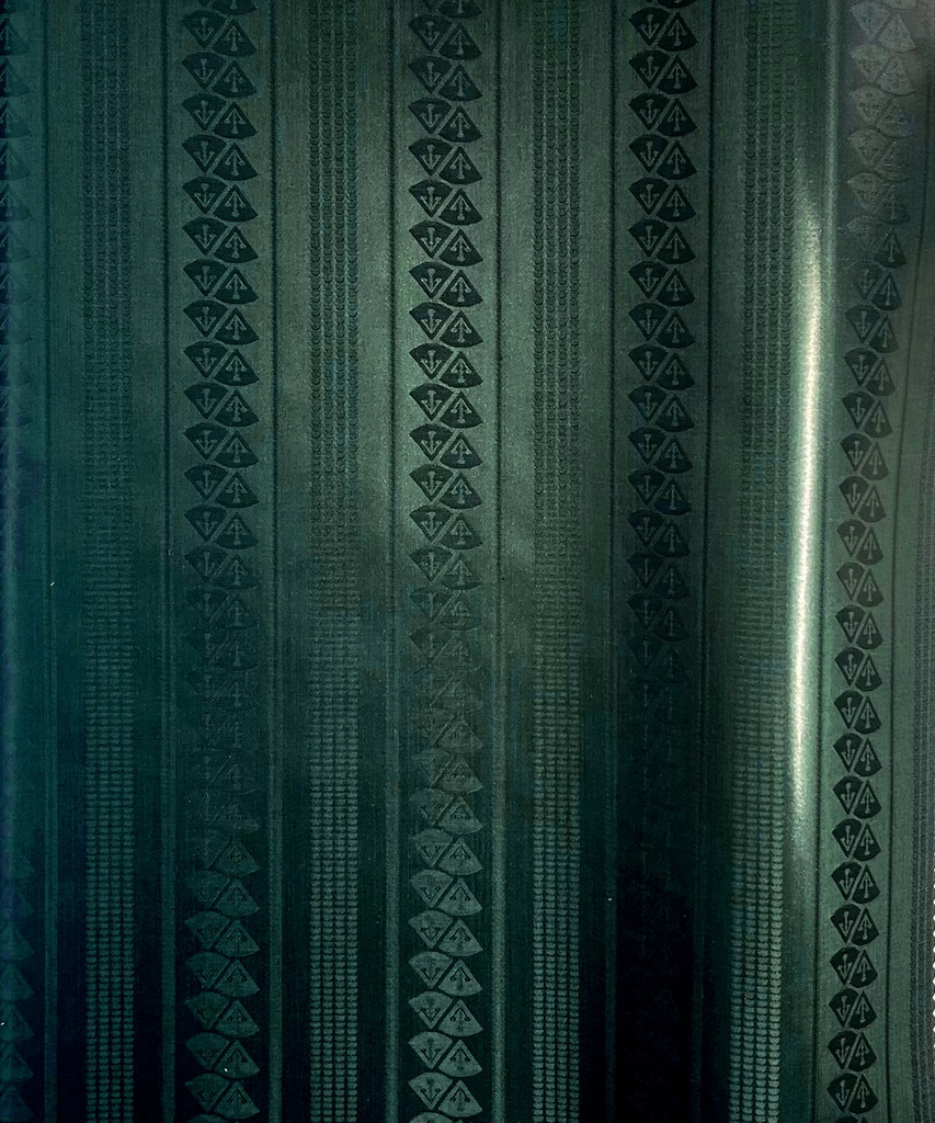 Bazin uni Color 617-tannengrün | 5 m