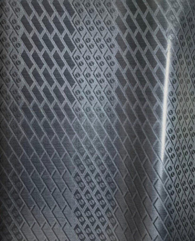 Bazin uni Color 910-dunkelgrau | 5 m