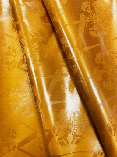 Bazin uni Color 823-doré