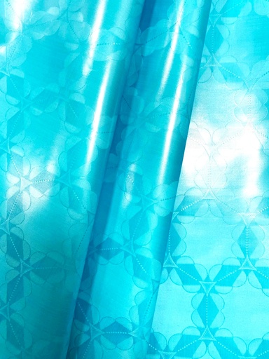 Bazin uni Color 520-türkis (140)