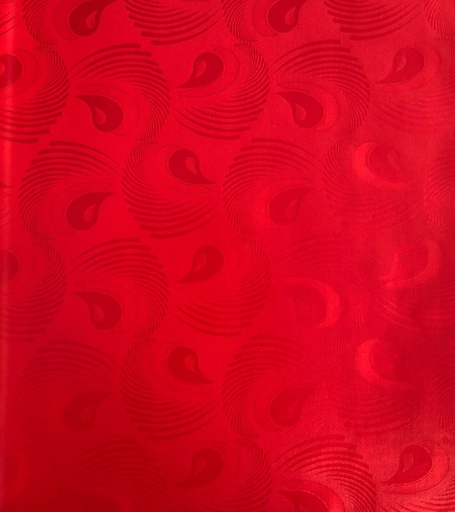 [2042-S315-0Z6J-4,9] Bazin uni Color 315-rot 4,9 m