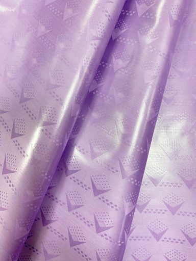 Bazin uni Color 412-violet clair | HF