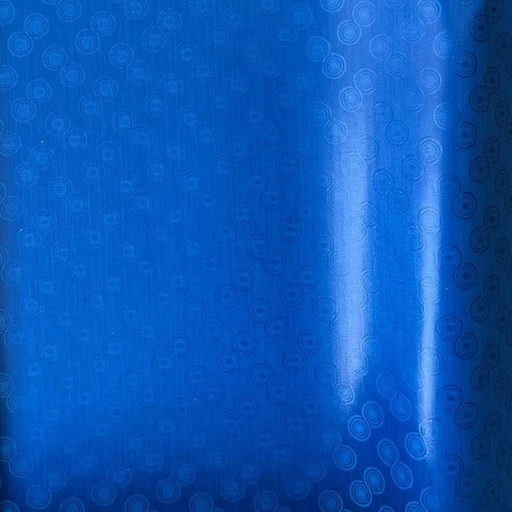 [2120-S530-13W3-4] Bazin uni Color 530-blau 4m