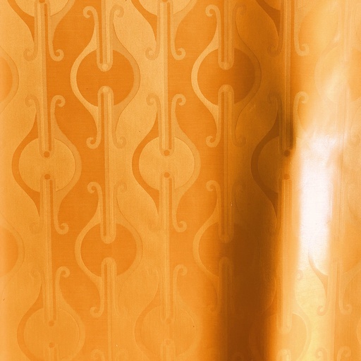 [2037-S118-21114] Bazin uni Color 118-jaune orangé | D (21114)