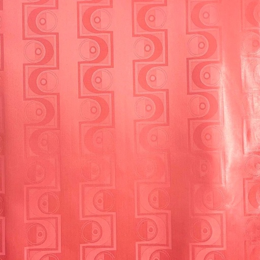 [1884-326122-20672-30] Bazin uni Color 326-coral pink, 30 m