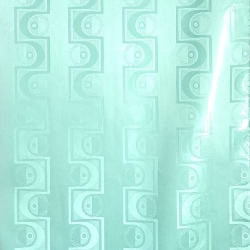 [1884-652121-20672-30] Bazin uni Color 652-menthe clair, 30 m