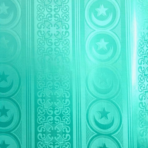 [1896-655122-20749-30] Bazin uni Color 655-menthe, 30 m