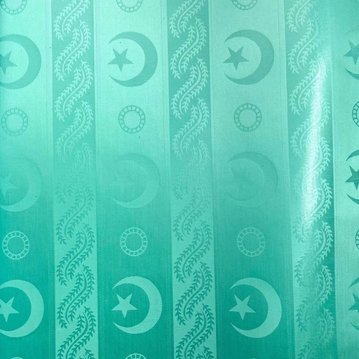 [1896-655122-20750-30] Bazin uni Color 655-menthe, 30 m