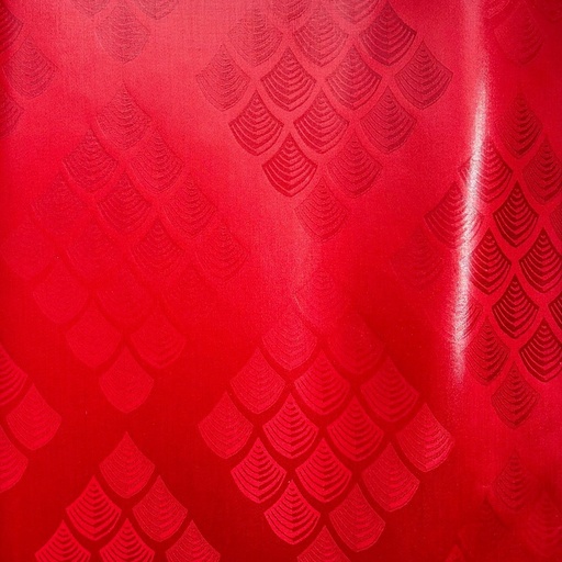 [1913-345123-20927-30] Bazin uni Color 345-red, 30 m