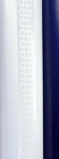 [2134-0211-1467-5] Bazin uni Color 0211-weiß 5 m