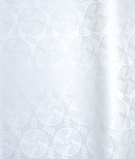 [2134-0211-14NY-4] Bazin uni Color 0211-white, 4 m