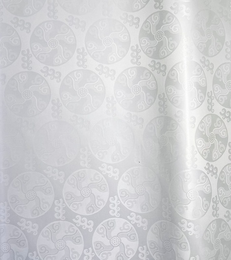 [2134-0211-14NY-4] Bazin uni Color 0211-white, 4 m