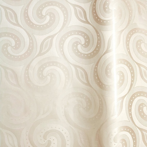 [2134-S837-136N-5] Bazin uni Color 837-beige claire 5 m