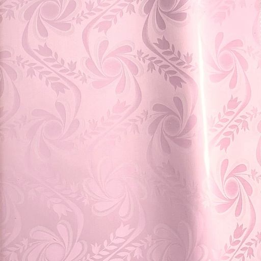 [2134-S312-148X-5] Bazin uni Color 312-light pink 5 m