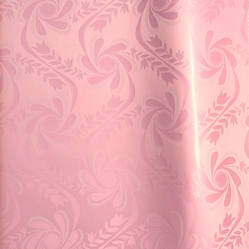 [2134-S312-148X-5] Bazin uni Color 312-rose clair 5 m