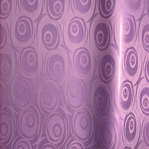 [2134-S412-149F-5] Bazin uni Color 412-violet clair 5 m