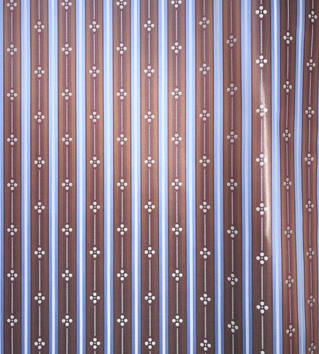 [2134-13QH-5] Bazin fils teints - 5 m