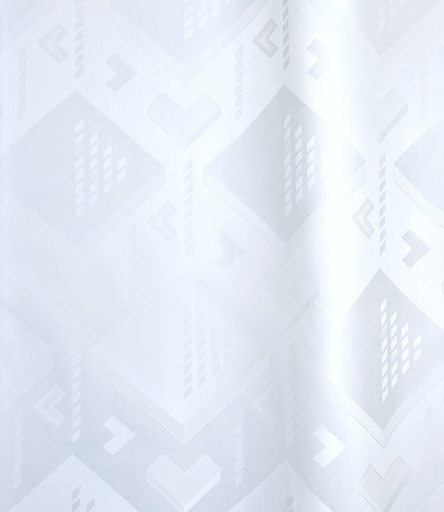 [2114-0211-21649] Bazin uni Color 0211-weiß | D