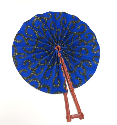 [P0006842] éventail bleu