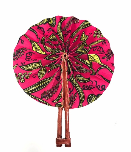 [P0006846] fan pink-yellow