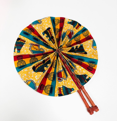 [P0006847] fan orange-red-teal