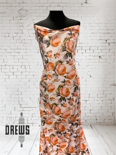 [1730-6041-003-4] Bazin Print 6041-003 - 4 m