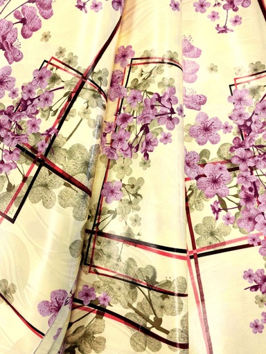 [1730-6072-008-4] Bazin Print 6072-008 - 4 m