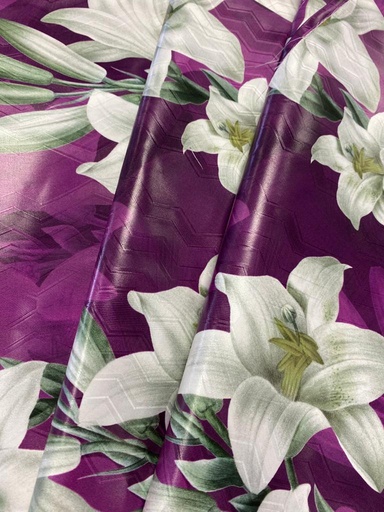[1801-6306-011-3] Bazin Print 6306-011 | 3 m
