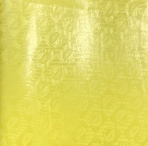 [1883-125222-20663-4] Bazin uni Color 125-gelb| B - 4 m