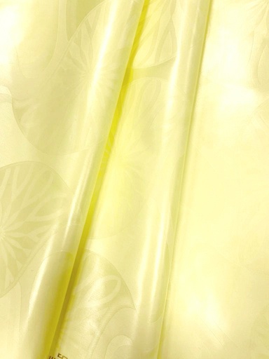 [1843-S121-0TM7_4] Bazin uni Color 121-light yellow | 4 m