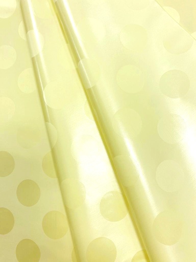 [1843-S121-0KGU_5] Bazin uni Color 121-jaune clair, 5 m