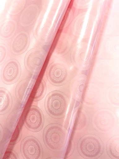 [1641-S312-19382-4] Bazin uni Color 312-rose clair | B - 4 m