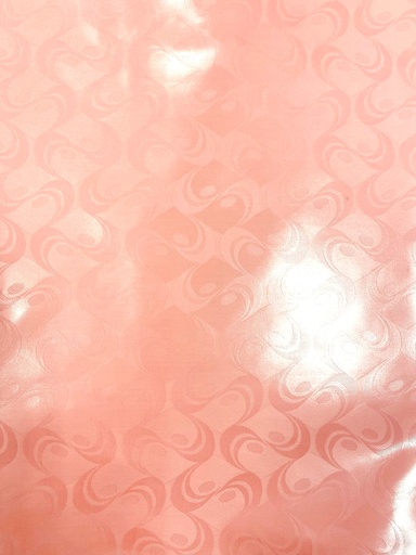 [1845-S204-20478-3] Bazin uni Color 204-rose saumon | D - 3 m