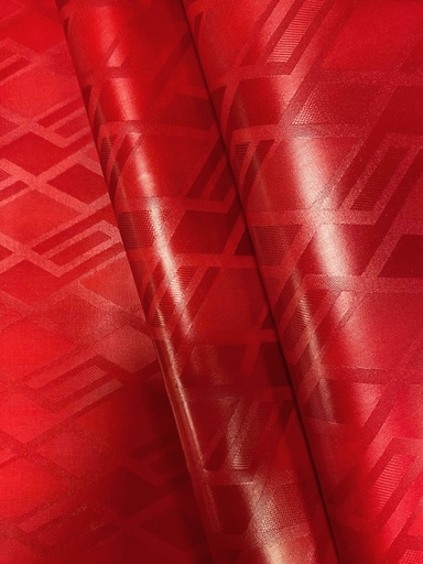 [1922-S315-20896-3] Bazin uni Color 315-rot - 3 m