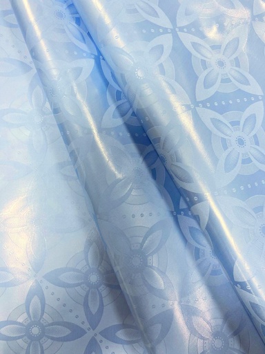 [2013-S542-21056-4] Bazin uni Color 542-himmelblau | D - 4 m