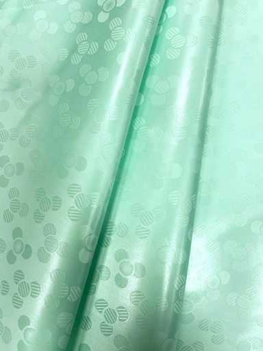 [1850-S628-20517-5] Bazin Lotus 628-menthe clair - 5 m