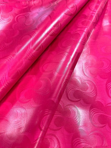 [1776-S308-20048-4] Bazin uni Color 308-pink | HF - 4 m