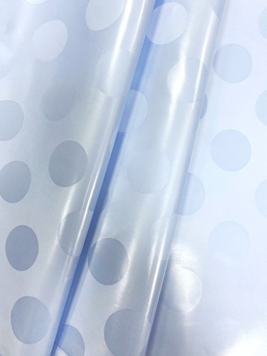 [1948-S522-20102-3] Bazin uni Color 522-hellblau | D - 3 m