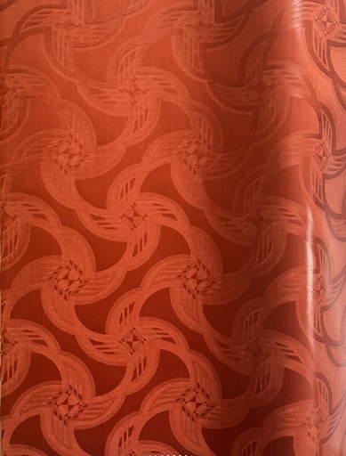Bazin uni Color 831-rouge rouille | HF