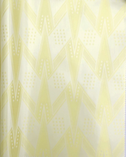 [2057-01M-21264-3] Bazin Buntgewebt hellgelb | 3 m